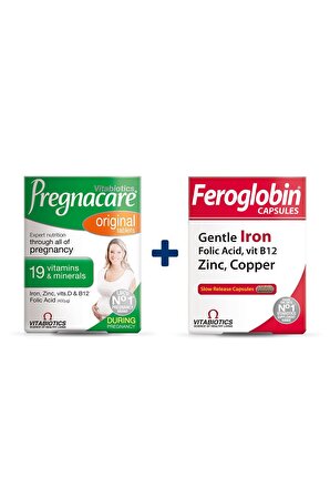Pregnacare Original & Feroglobin Capsules