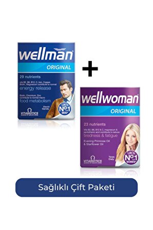 Wellman + Wellwoman Sağlıklı Çift Paketi