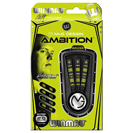 Winmau MvG Ambition 20 G Elektronik Dart Oku Seti
