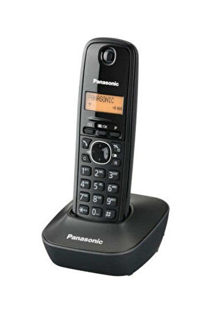 Panasonic KX-TG1611 Telsiz Telefon Siyah