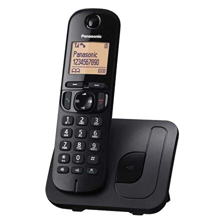 Panasonic KX-TGC210 Dect Telsiz Telefon Siyah