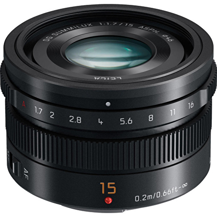 Panasonic Leica DG Summilux 15mm f/1.7 ASPH. Lens