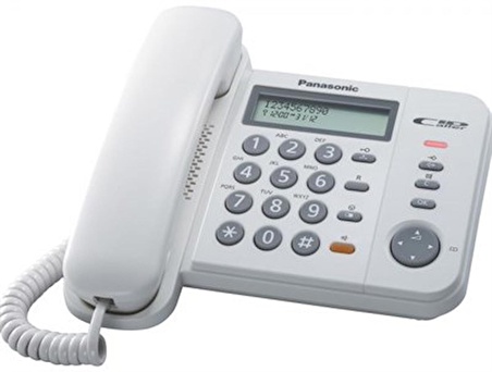 Panasonic KX-TS580TR Masaüstü Kablolu Telefon Beyaz