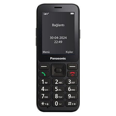Panasonic KX-TU250EXB Renkli Ekran 4G Tuşlu Cep Telefonu Siyah (2 Yıl Türkiye Distribütör Garantili)
