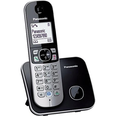 Panasonic KX-TG6811 Dect Telefon Siyah