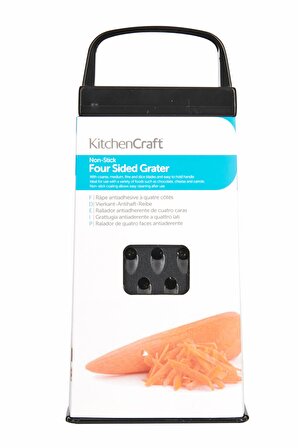 KitchenCraft KCGRATERNS Yapışmaz Karbon Rende