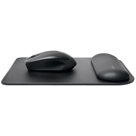 Kensington ErgoSoft™ Bilek Destekli MousePad Siyah, K52888EU