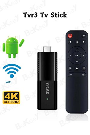 4K Android TV Stick Medya Oynatıcı Android 7.1 Ultra Hd Tv Box Google Play Asistan Smart Tv Wifi