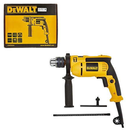 Dewalt Dwd024-Tr Sarı Torklu Matkap