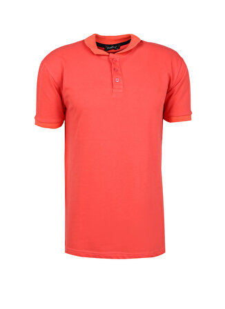 Pointback Düz Kırmızı Erkek Polo T-Shirt 23Y5320