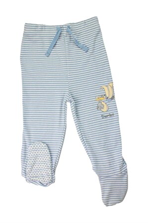 Bebek Disney Dumbo %100 Pamuk Uzun Kollu Zıbın Pijama Seti