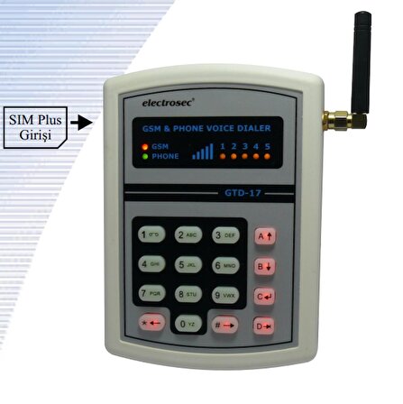Electrosec GD -17 GSM Arama Modülü