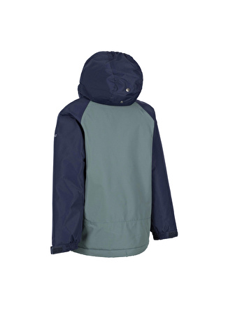 Trespass Yeşil Erkek Çocuk Mont DISCOVER- MALE RAINWEAR JACKET