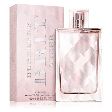 Burberry Brit Sheer EDT Çiçeksi Kadın Parfüm 100 ml  