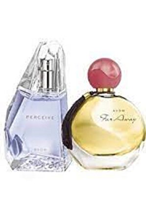 Avon Kadın Perceive Parfüm Edp 50 ml +Far Away Parfüm Edp 50 ml Parfüm Set