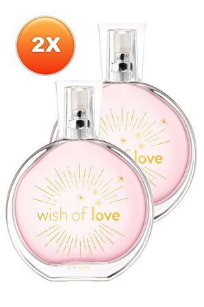 Avon Wish Of Love Kadın Parfüm Edt 50 Ml. İkili Set
