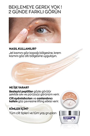 Avon Lift İkili Göz Çevresi Bakım Sistemi 20 Ml. Üçlü Set