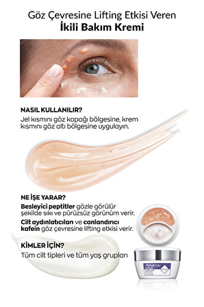 Avon Lift İkili Göz Çevresi Bakım Sistemi 20 Ml.