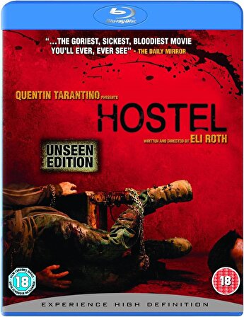 Hostel [Blu-ray] [2007] [Region Free]  UK Baskı Tr Altyazılı