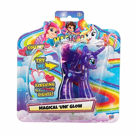 Magical Uni Glow Işıklı Pony Figür 13 cm