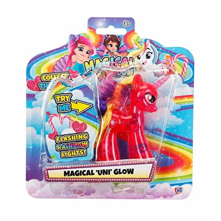 Magical Uni Glow Işıklı Pony Figür 13 cm
