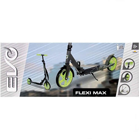 Evo Flexi Max 2 Tekerlekli Scooter Yeşil