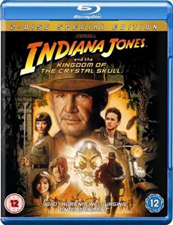 İndiana Jones ve Kristal Kafatası Krallığı) (Blu-ray)(Double) İthal Tr Altyazı