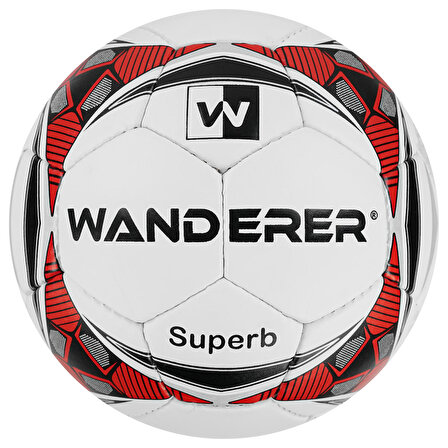 Wanderer Super B Dikişli 5 No Futbol Topu Kırmızı