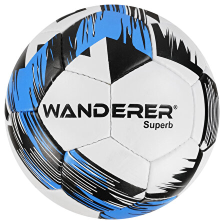 Wanderer Super B Dikişli 4 No Futbol Topu Mavi