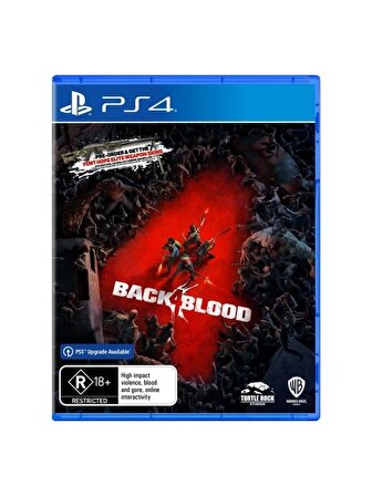 Ps4 Back 4 Blood Playstation 4 Oyun