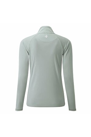 Gıll Women's Uv Tec Long Sleeve Zıp Tee Kadın Spor Body