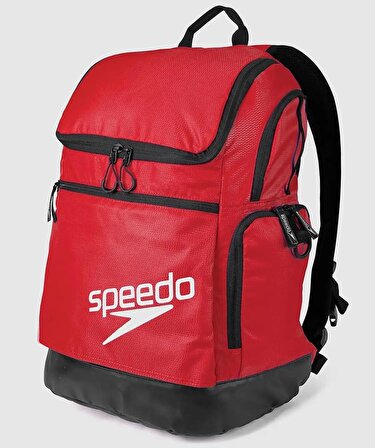 Speedo Teamster 2.0 Rucksack 35 lt Su Geçirmez Outdoor Sırt Çantası Kırmızı
