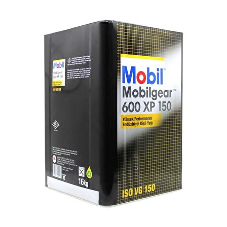 Mobil Mobilgear 600 XP 150 16 Lt Yüksek Performanslı Dişli Yağı