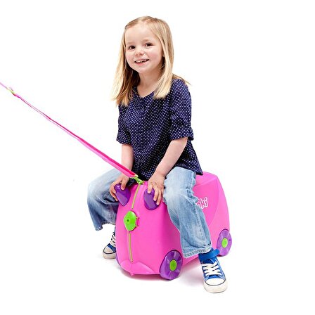 Trunki Çocuk Bavulu - Pembe Trixie