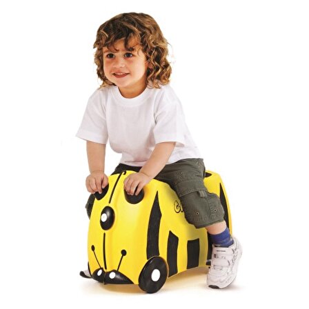 Reyo Trunki Çocuk Bavulu Seyahat Valizi 46x31x21,5cm - Arı Bernard