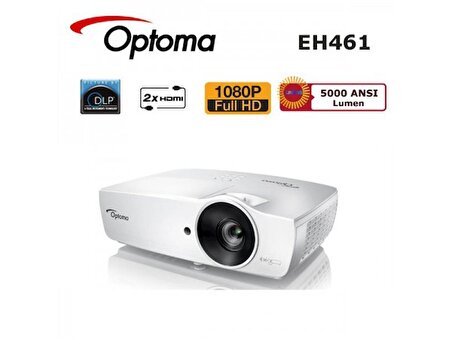 Optoma Eh461 5000 Lümen HD Taşınabilir Projeksiyon Cihazı