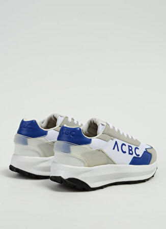 Acbc Beyaz - Mavi Erkek Sneaker SHACBRUN