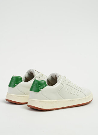 Acbc Beyaz - Yeşil Erkek Sneaker SHACBTL