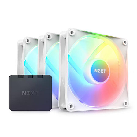 NZXT F120 RGB Core Beyaz 3x120 mm Fan RF-C12TF-W1