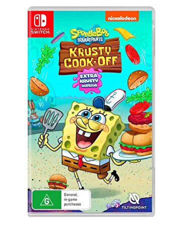 Nintendo Switch  Spongebob: Krusty Cook-Off - Extra Krusty Edition