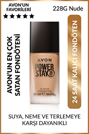 Avon True Power Stay Fondöten 30 Ml. Nude