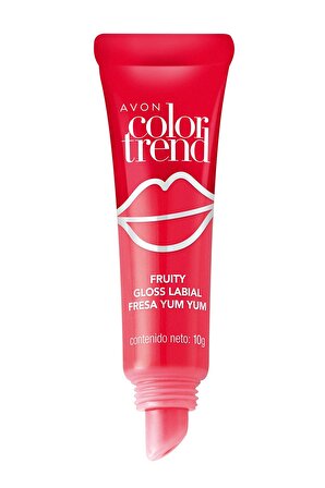 Avon Color Trend Fruity Dudak Parlatıcı 10 gr. Strawberry Drizzle
