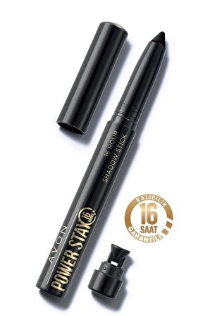 Avon Power Stay Shadow Stick Kalem Far Essential Black