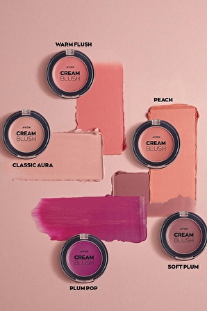 Avon Cream Blush Krem Allık Warm Flush