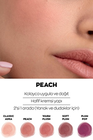 Avon Cream Blush Krem Allık Peach