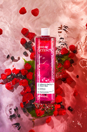 Avon Senses Rapsberry Delight Duş Jeli 500 Ml.