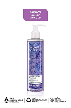 Avon Senses Lavander Calm Sıvı El Sabunu 250 Ml.