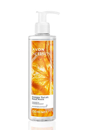 Avon Senses Orange Twist Portakal ve Yasemin Kokulu Sıvı El Sabunu 250 Ml.