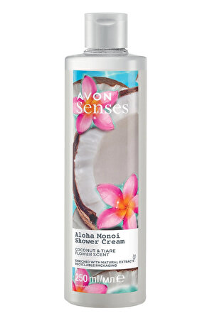 Avon Senses Aloha Monoi Duş Jeli 250 Ml.