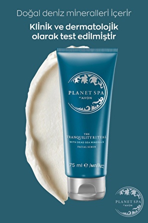 Avon Planet Spa The Tranquility Ritual Ölüdeniz Mineralli Yüz İçin Arındırıcı Pleeling 75 Ml.